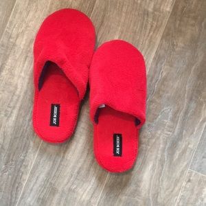 red slippers